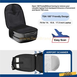 Classic 42L Anti-Theft TSA Backpack with USB Port