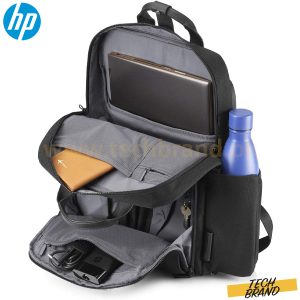 HP ENVY Urban 15.6 Inch Backpack (TSA Compliant Notebook Compartment, Hard Case, RFID Compartment, Rain Cover, Trolley Passage), Black