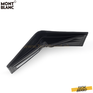 MONTBLANC LUXURY LEATHER WALLET 6CC BLACK