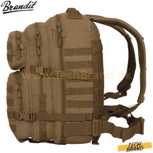 Brandit® Backpack US Cooper Medium – Camel 25L