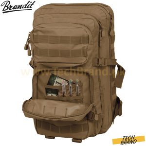 Brandit® Backpack US Cooper Medium – Camel 25L