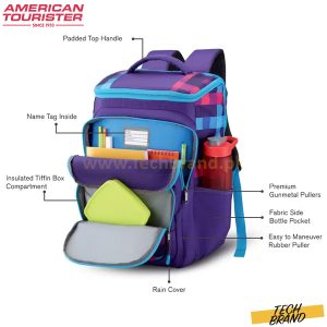 AMERICAN TOURISTER Large 36 L Backpack SWOODLE BACKPACK