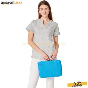 Amazon Basics 13.3″ Laptop Sleeve with Handle Blue