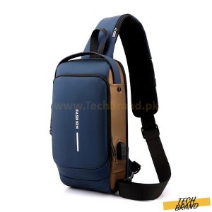 Fashion Crossbody Bag Anti-theft Sling Backpack With Password Lock