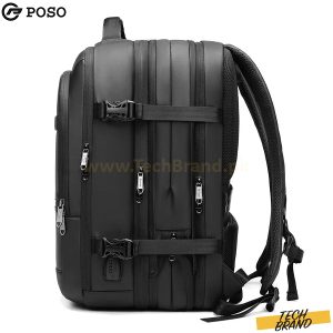 POSO 17.3 LAPTOP BACKPACK DAILY BUSINESS TRAVEL WITH USB PORT MODEL PS-660