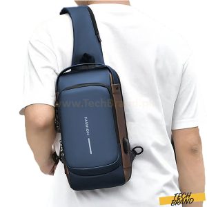 Fashion Crossbody Bag Anti-theft Sling Backpack With Password Lock