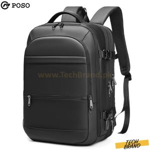 POSO 17.3 LAPTOP BACKPACK DAILY BUSINESS TRAVEL WITH USB PORT MODEL PS-660