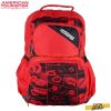 Large 35L Backpack Doodle 3 Red & Black