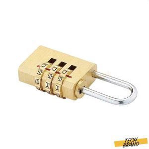 Brass Combination Lock 20mm Small Padlock with Key