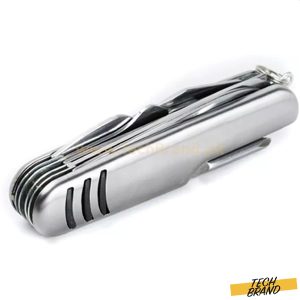 11-in-1 Swiss Army Knife Stainless Steel