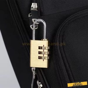 Brass Combination Lock 20mm Small Padlock with Key