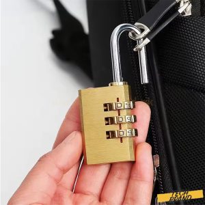 Brass Combination Lock 20mm Small Padlock with Key