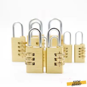 Brass Combination Lock 20mm Small Padlock with Key