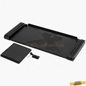 Zigzag 360° Adjustable Laptop Stand with Cooling Fan