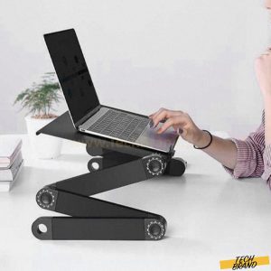 Zigzag 360° Adjustable Laptop Stand with Cooling Fan