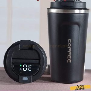 LED Stainless Steel Travel Mug 510ML - Leak Proof, Vacuum Insulated