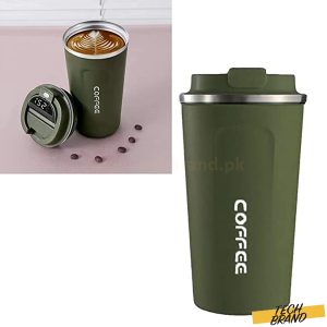 LED Stainless Steel Travel Mug 510ML - Leak Proof, Vacuum Insulated