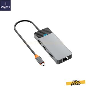 WiWU LINKER A923RPT 9in1 USB-C Adapter