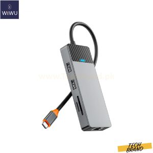 WiWU LINKER A923RPT 9in1 USB-C Adapter