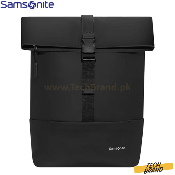 Samsonite New tb1 Samsonite Vercelli Water Resistant Unisex Flap Backpack fit laptop 13.3 to 14 inch
