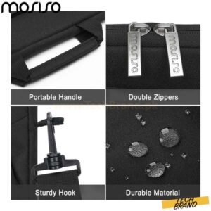 MOSISO Vertical Shoulder Bag (Black)