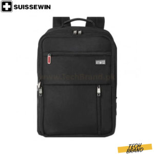 Suissewin 15.6″ Laptop Backpack Black SD6902