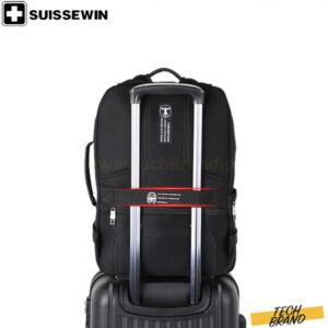 Suissewin 15.6″ Laptop Backpack Grey SD6902