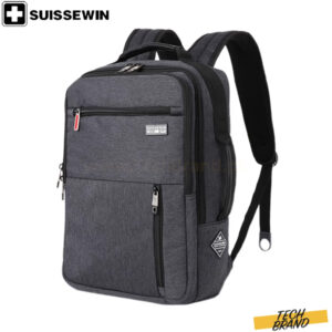 Suissewin 15.6″ Laptop Backpack Grey SD6902