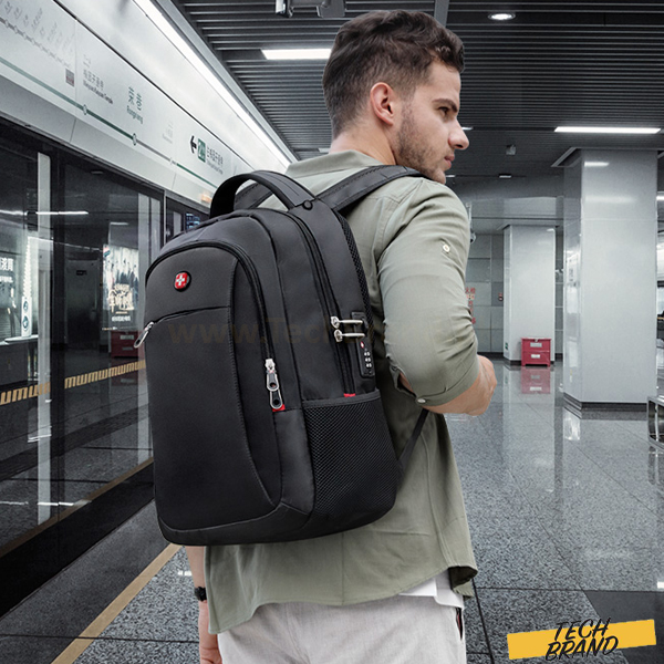 Swiss Crezax water Resistant Laptop Backpack with TSA lock Swiss Crezax water Resistant Laptop Backpack with TSA lock