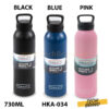 HOMEATIC Water Bottle Steel 730ml (HKA-034)