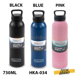 HOMEATIC Water Bottle Steel 730ml (HKA-034)