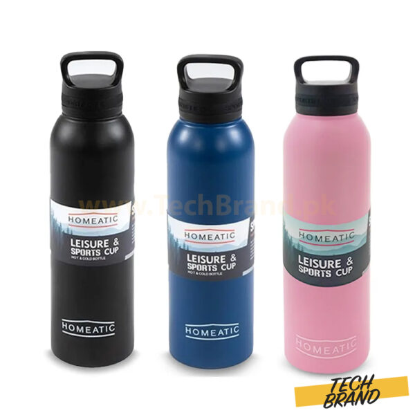 HOMEATIC Water Bottle Steel 730ml (HKA-034)
