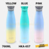 HOMEATIC Steel Water Bottle 700ml (HKA-057)