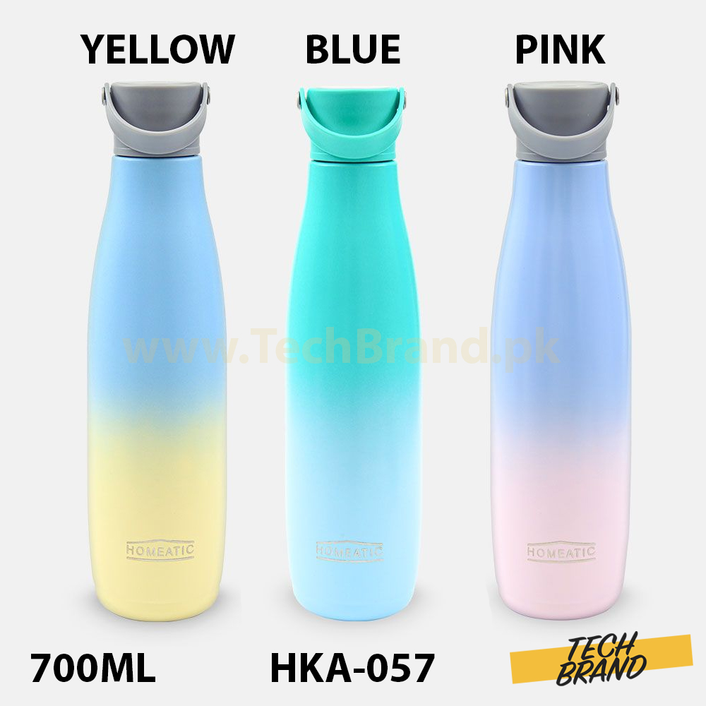 HOMEATIC Steel Water Bottle 700ml (HKA-057) HOMEATIC Steel Water Bottle 700ml (HKA-057)