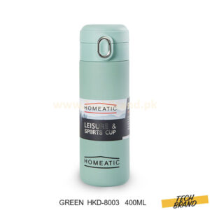HOMEATIC Steel Water Bottle 400ml (HKD-8003)