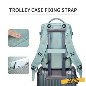 BUYLOR 15.6″ Travel Backpack With USB Port