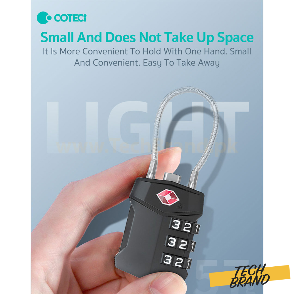 COTECI Cable Padlock TR-005 COTECI Cable Padlock TR-005