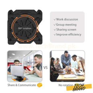 IBEX LAPTOP STAND 360 Degree Rotateable With Mobile Holder