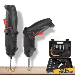 Cordless Electric Screwdriver 47-in-1 Set with LED & Dual Handle