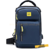 Caterpiller Crossbody Shoulder Bag with USB Port
