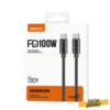 RECCI WARRIOR PD 100W USB-C to C Cable - 120CM (RS082C)