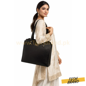 Pebbled Leather Tote Bag for Women