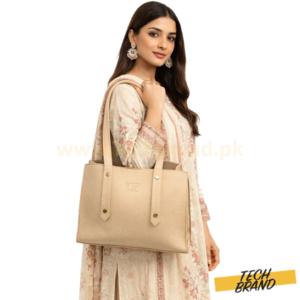 Women's Black Leather Tote Bag
