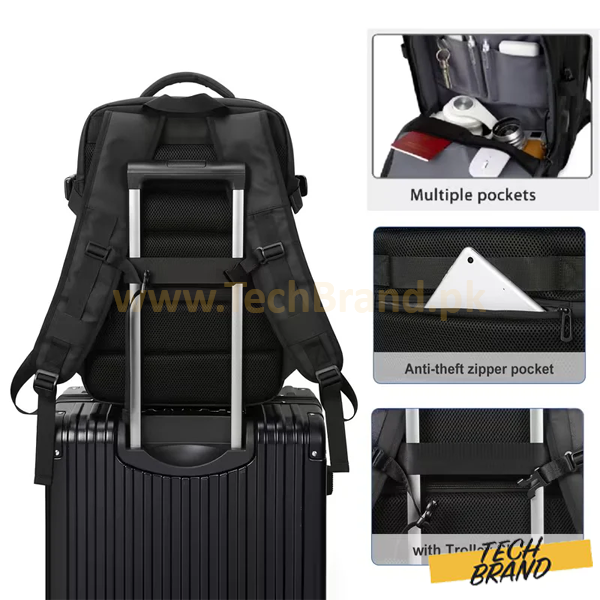 Romantic Crown 17.3" Expandable Laptop Backpack 45L Romantic Crown 17.3" Expandable Laptop Backpack 45L