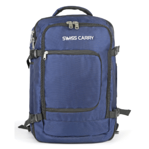 Swiss Carry Travel Backpack 40L Flight Approved SC-2927 Blue