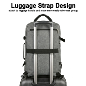 Swiss Carry Travel Backpack 40L Flight Approved SC-2927 Grey