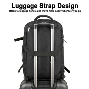 Swiss Carry Travel Backpack 40L Flight Approved Laptop Bag SC-2927 Black